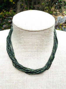 Multistrand Jade Necklace
