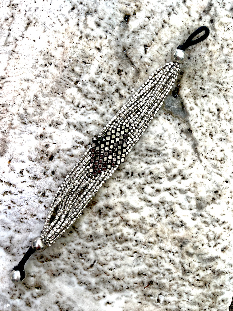 Beaded Bracelet with Diamond