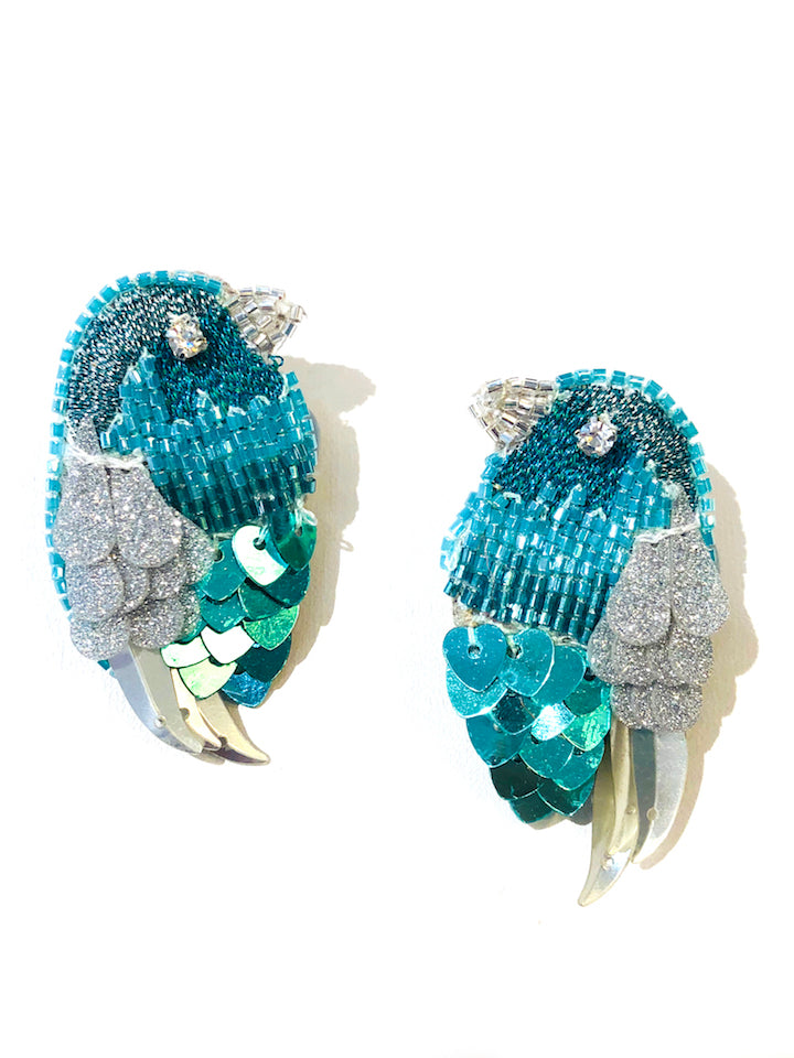 Parakeet Earrings