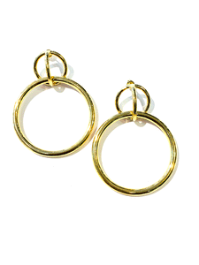 Brazilian Gold Earrings