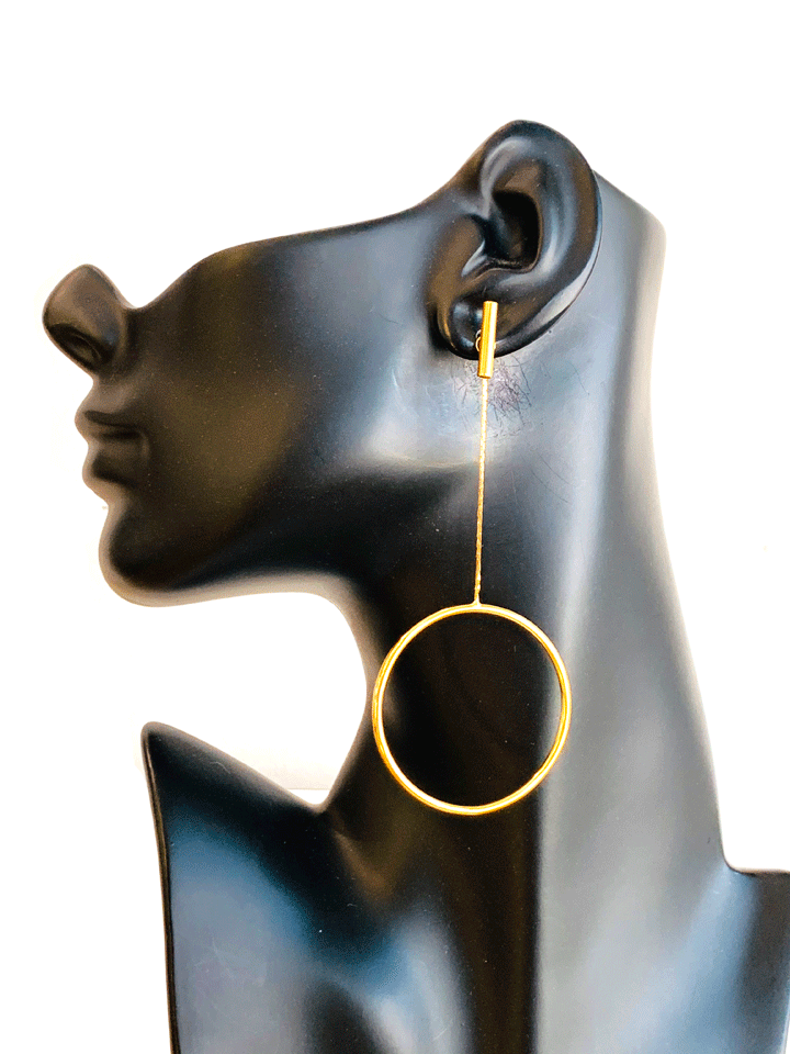 Brazilian Gold Earrings