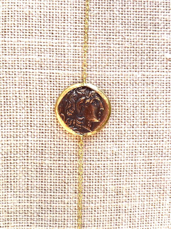 Roman Coins Necklace