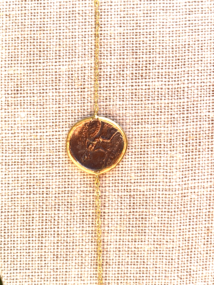 Roman Coins Necklace