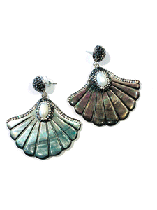 Marcasite & Grey Mother of Pearl