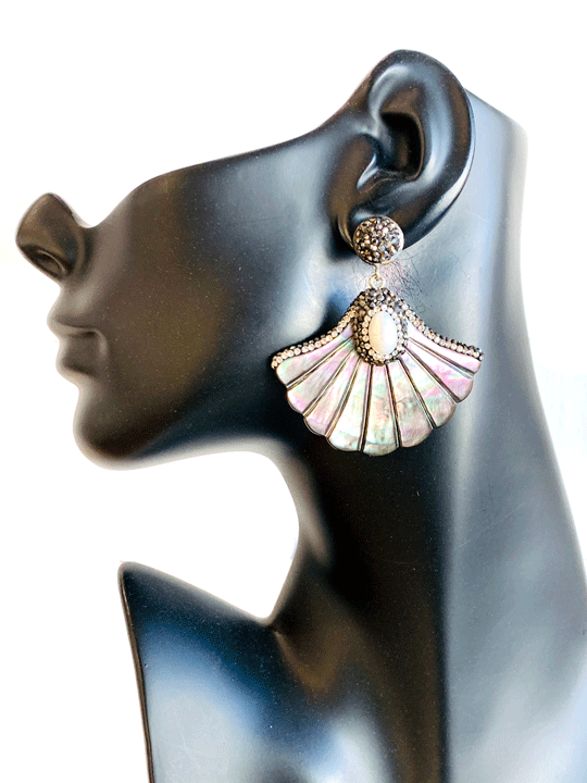Marcasite & Grey Mother of Pearl