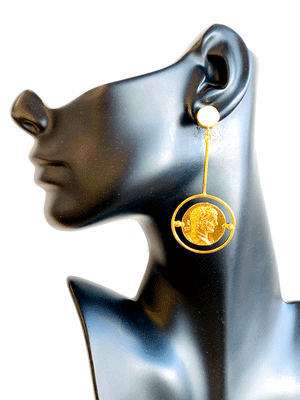Roman Coin Earrings - Options