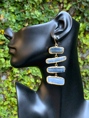 Kyanite Dangle Earrings