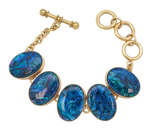 Blue Abalone Bracelet