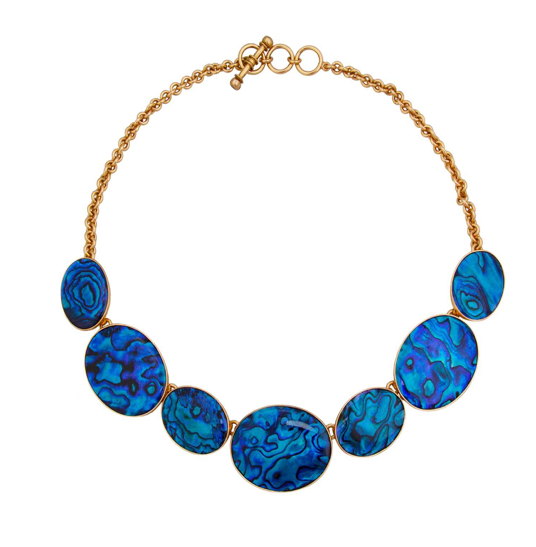 Blue Abalone Necklace
