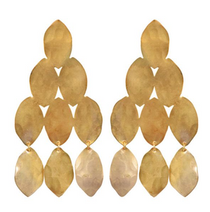 Brass Kiketta Earrings